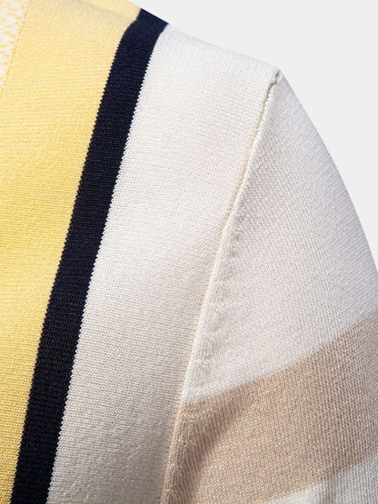 Henrik™ | Skumringsstribet Polo - ALVYNA