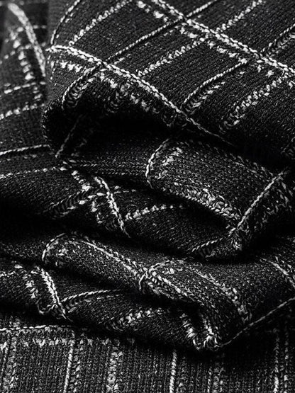 Holger™ | Klassisk Sort Strikpolo