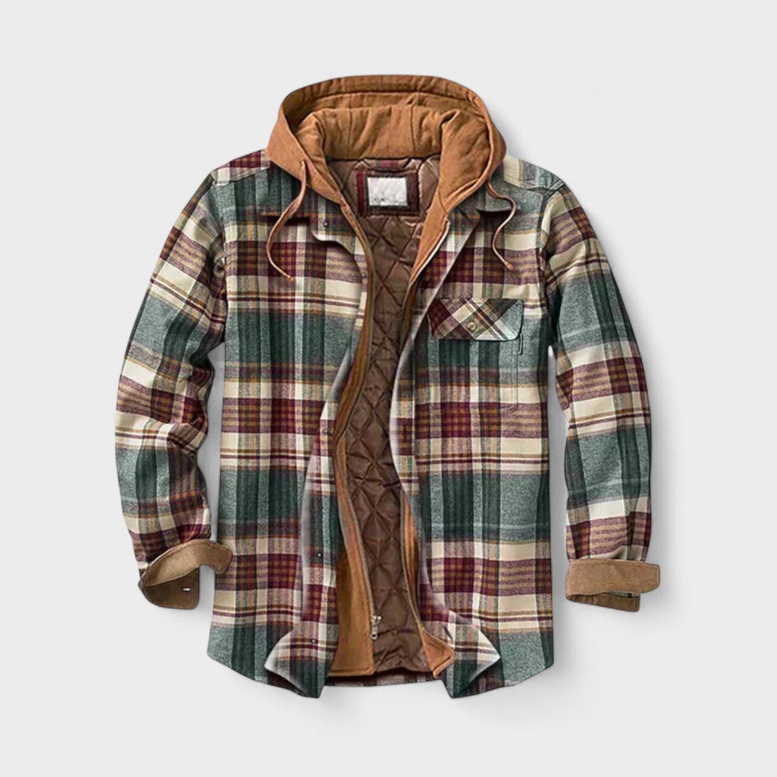 Holger™ | Quiltet Patchwork Jakke - ALVYNA