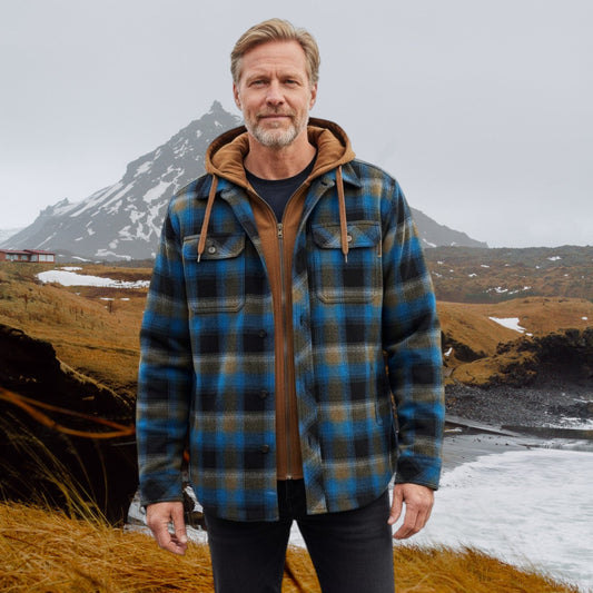 Holger™ | Quiltet Patchwork Jakke - ALVYNA