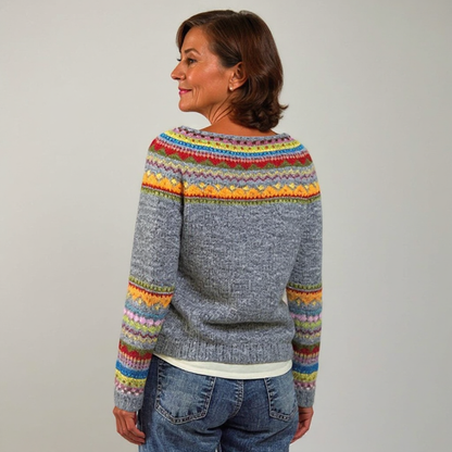 Joanna | Vintage Islandstrikpullover
