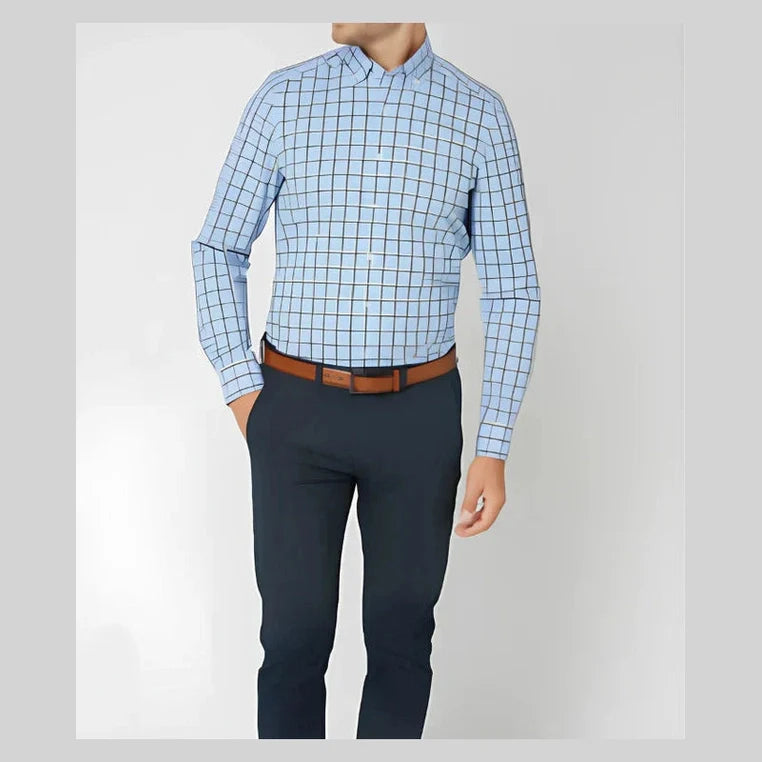 Johan™ | Rutig Skjorte - ALVYNA