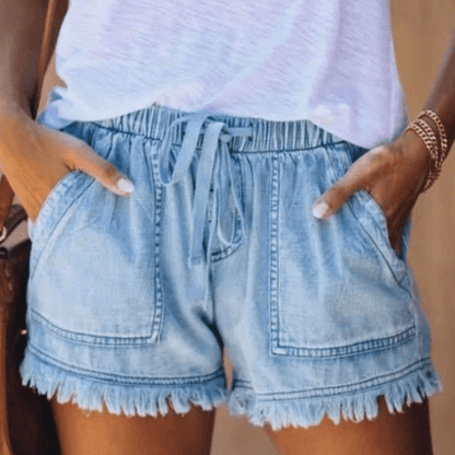 Karen | Højtliv Jeansshorts