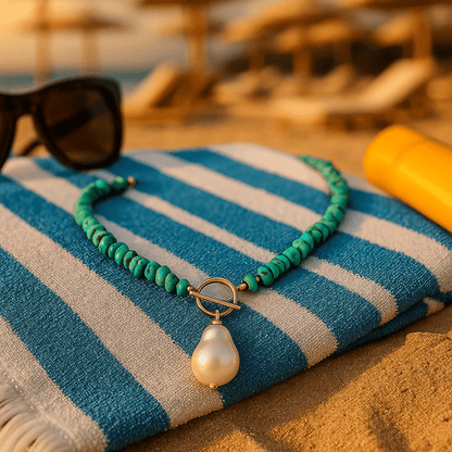 Karen | Søperle halskæde