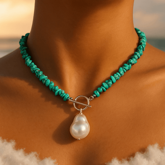 Karen | Søperle halskæde