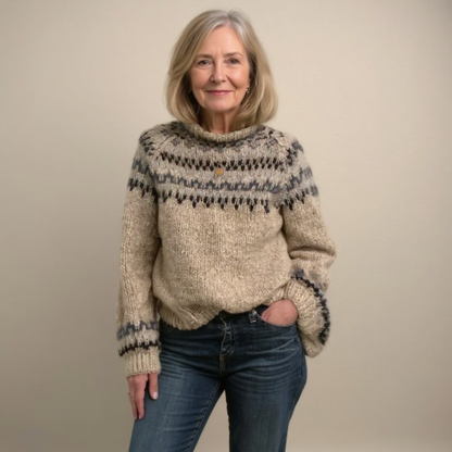 Karen | Vintage Islandstrikpullover