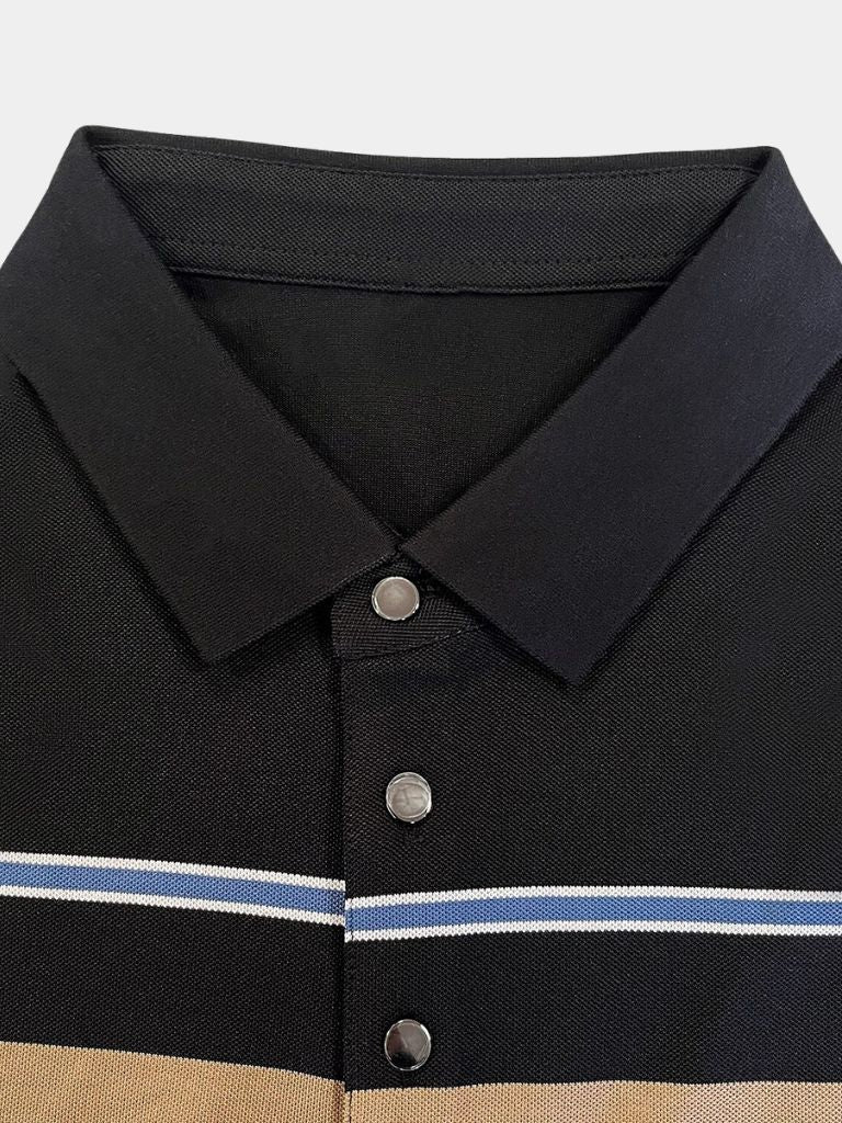 Kasper™ | Solnedgang Stribet Polo - ALVYNA