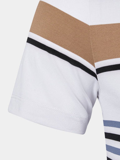 Kasper™ | Solnedgang Stribet Polo - ALVYNA