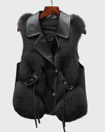 Katrine | Elegant lædervest