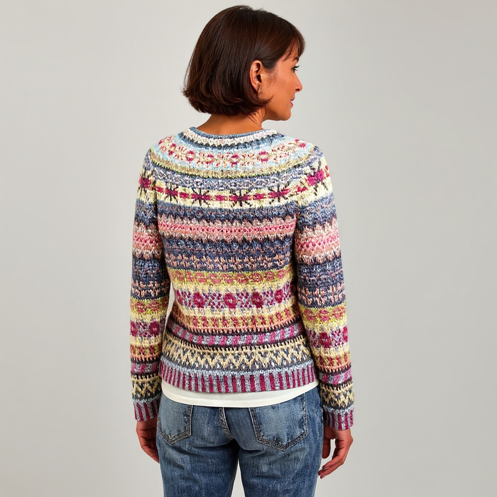 Keira | Vintage Islandstrikpullover