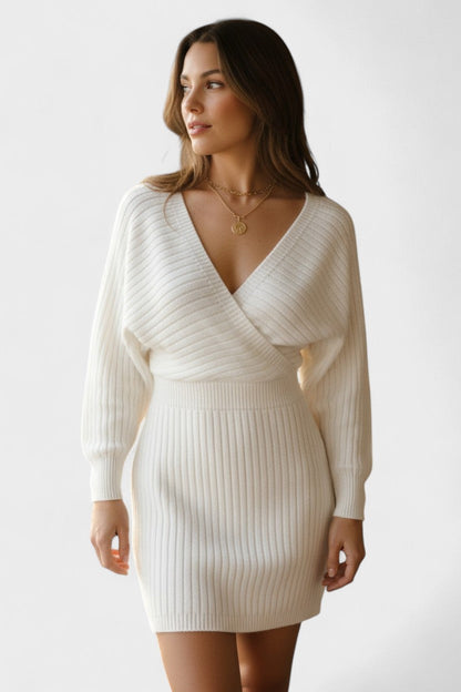 Klara™ | Elegant Omslagskjole med V-hals