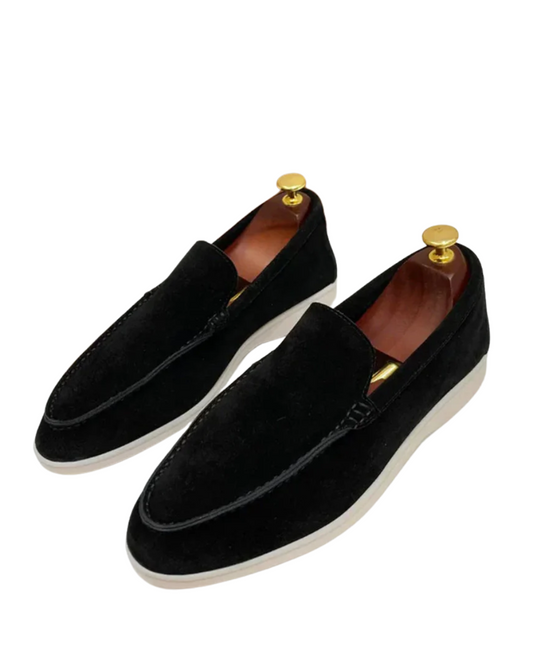 Klassiske Suede Loafers
