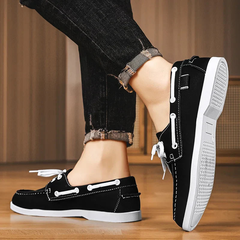 Læder Business Loafers