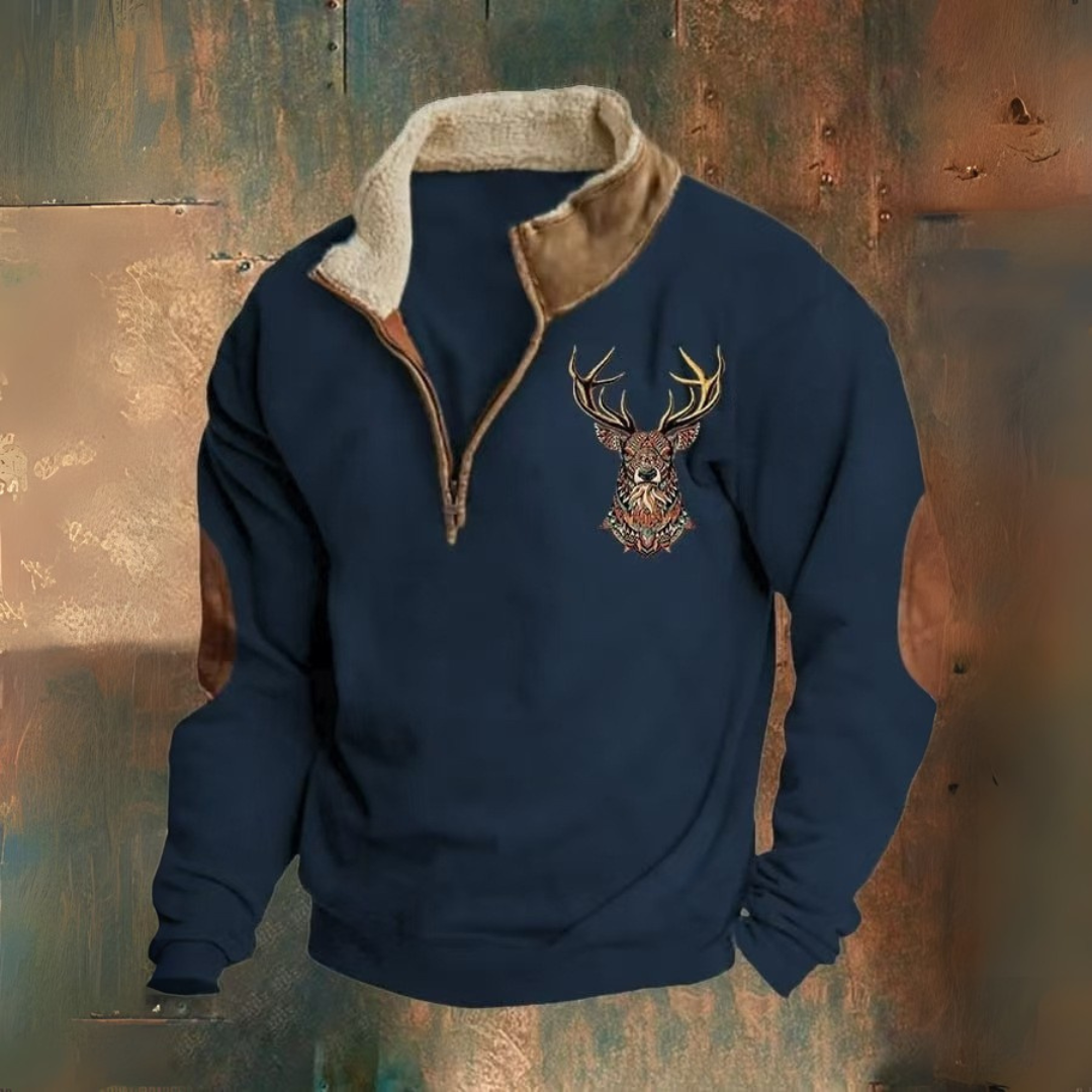 Laurent™ | Stilfuld zip-trøje - ALVYNA