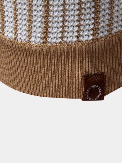 Laurits™ | Stribet Strikpolo - ALVYNA