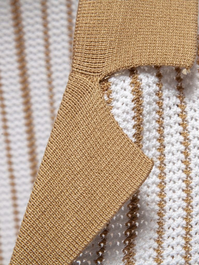 Laurits™ | Stribet Strikpolo - ALVYNA