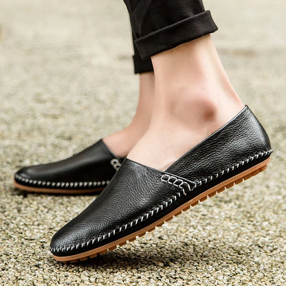 Lette Læder Loafers