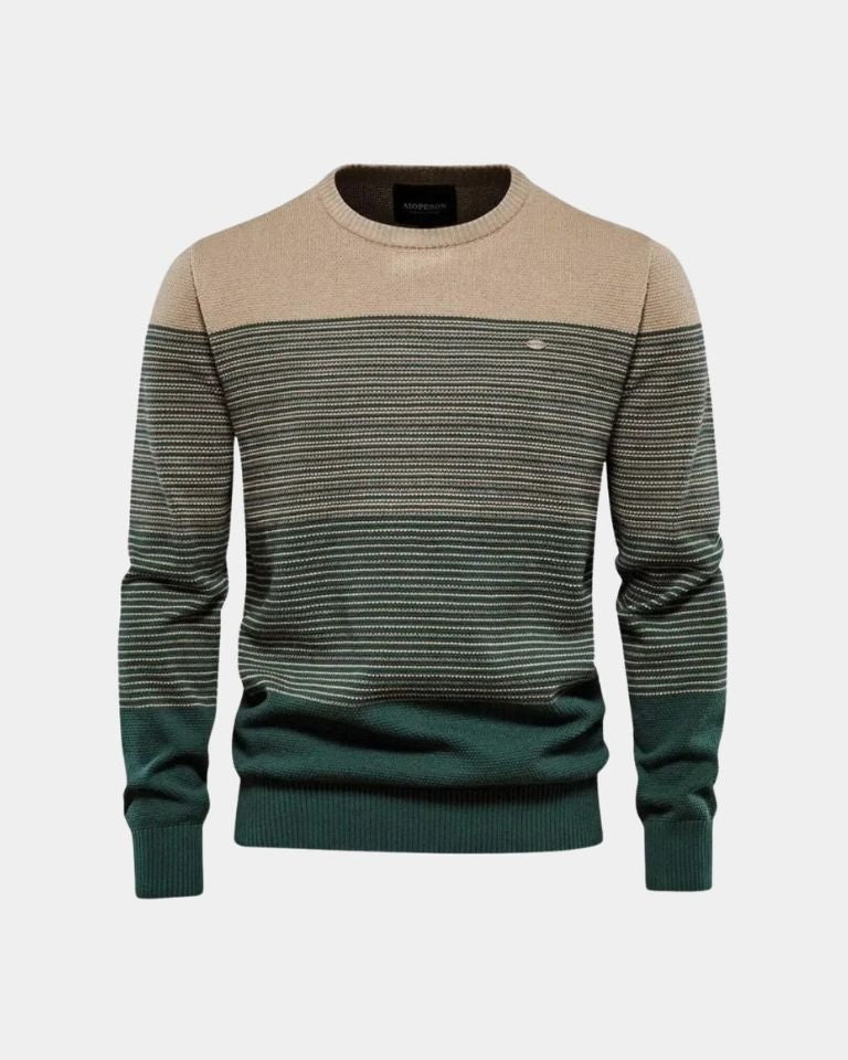 Lukas™ | Pullover med Rund Hals - ALVYNA