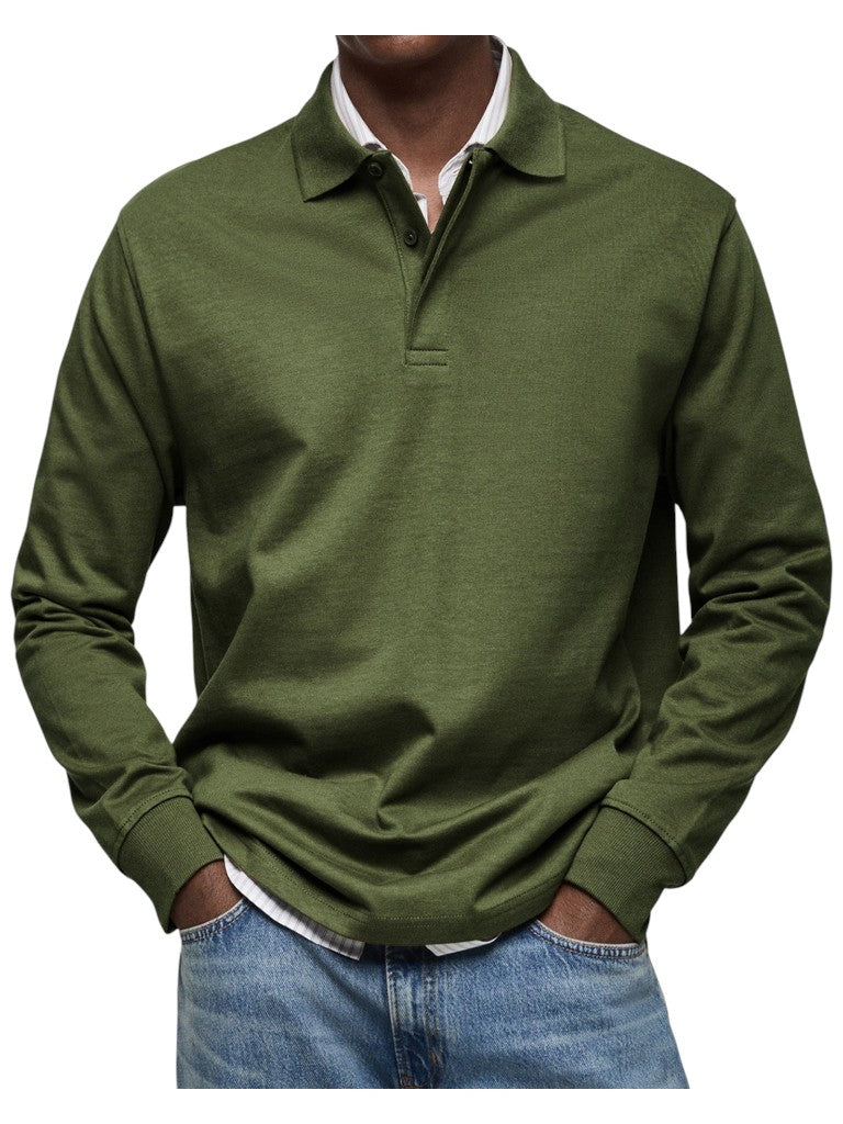 MOHR® | Luksus langærmet polo - ALVYNA