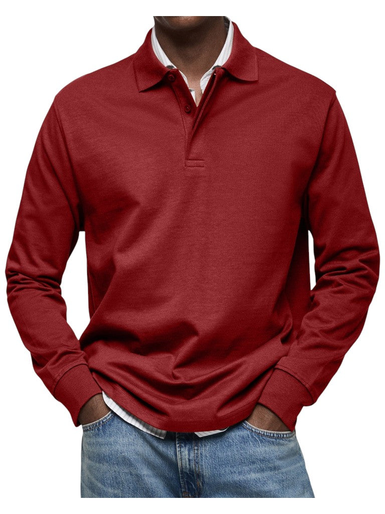 MOHR® | Luksus langærmet polo - ALVYNA