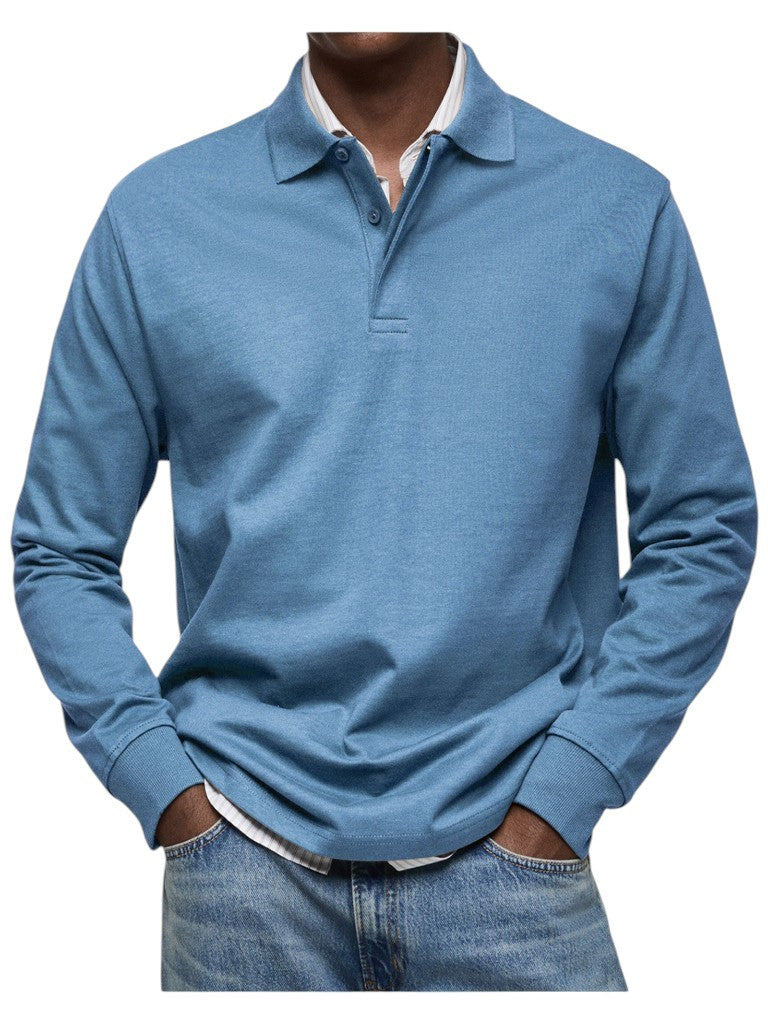 MOHR® | Luksus langærmet polo - ALVYNA