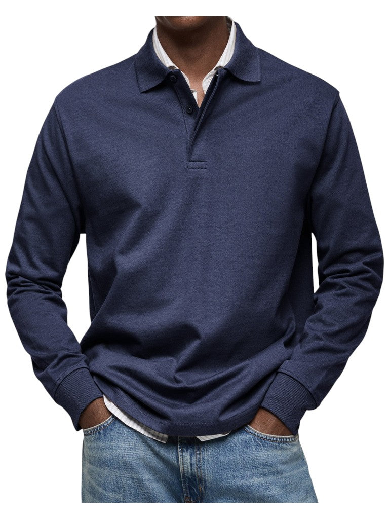 MOHR® | Luksus langærmet polo - ALVYNA