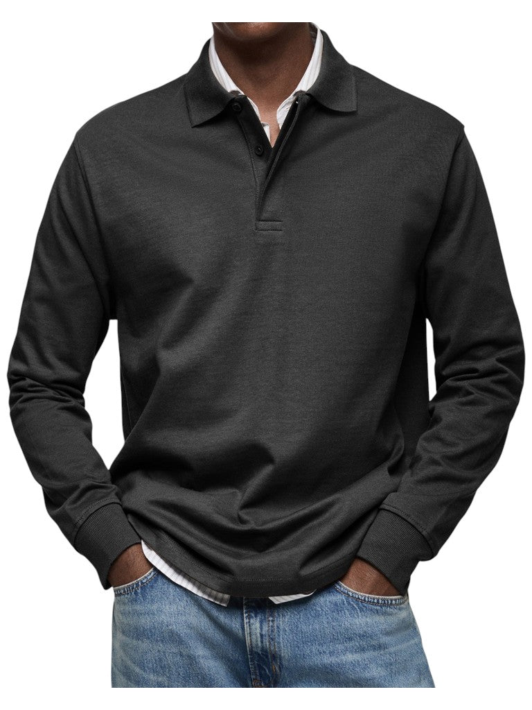 MOHR® | Luksus langærmet polo - ALVYNA