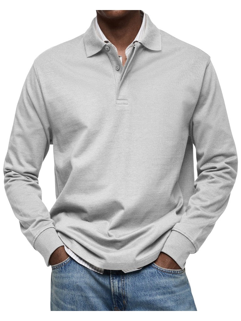 MOHR® | Luksus langærmet polo - ALVYNA