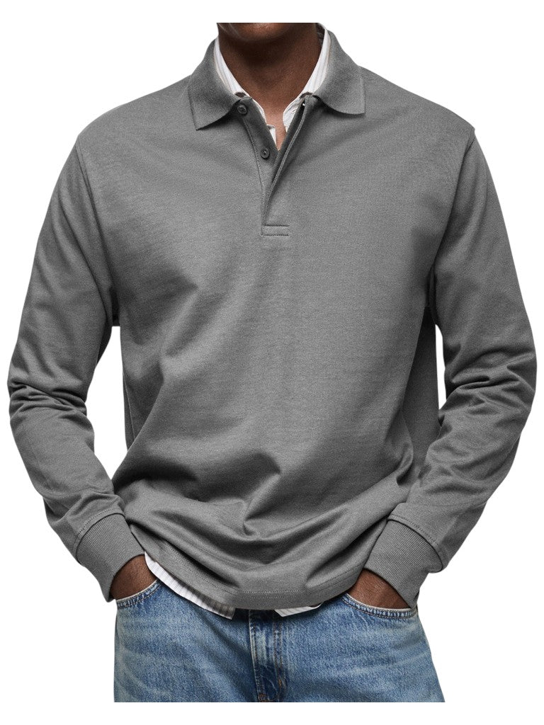 MOHR® | Luksus langærmet polo - ALVYNA