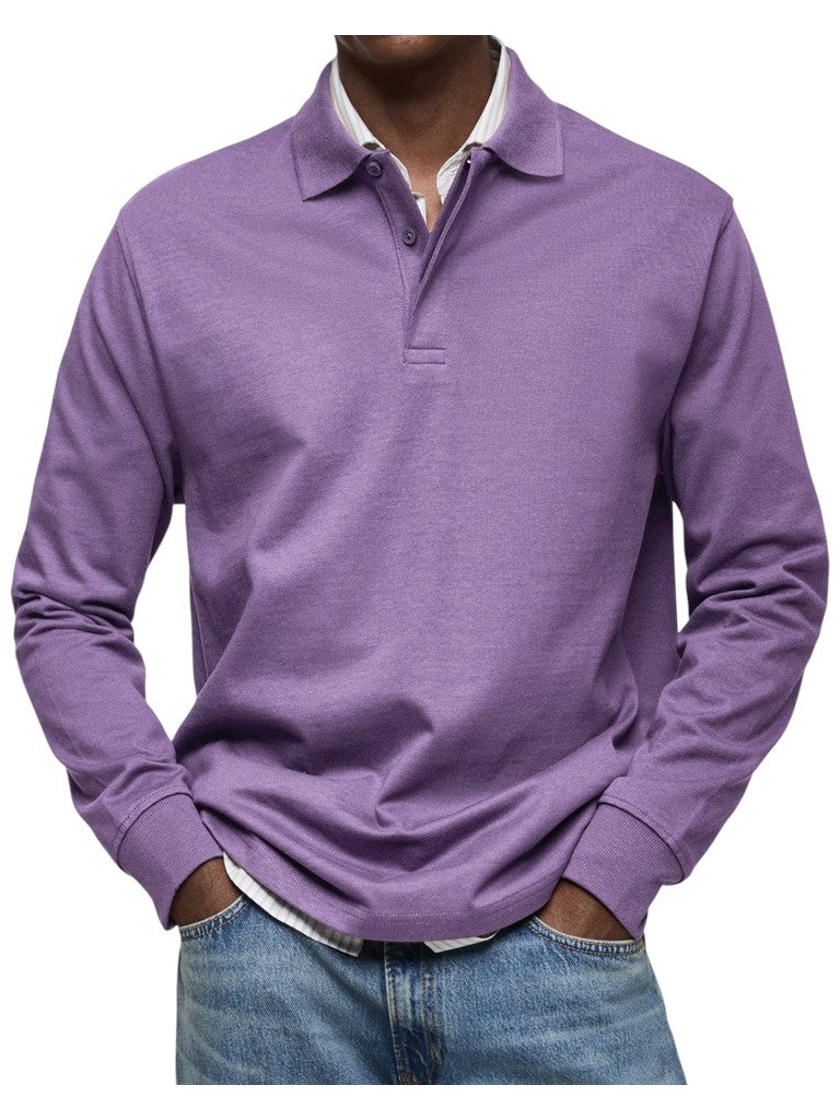 MOHR® | Luksus langærmet polo - ALVYNA