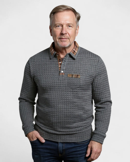 Mads™ | Polo med Striber - ALVYNA