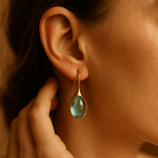 Malene | Hængende øreringe