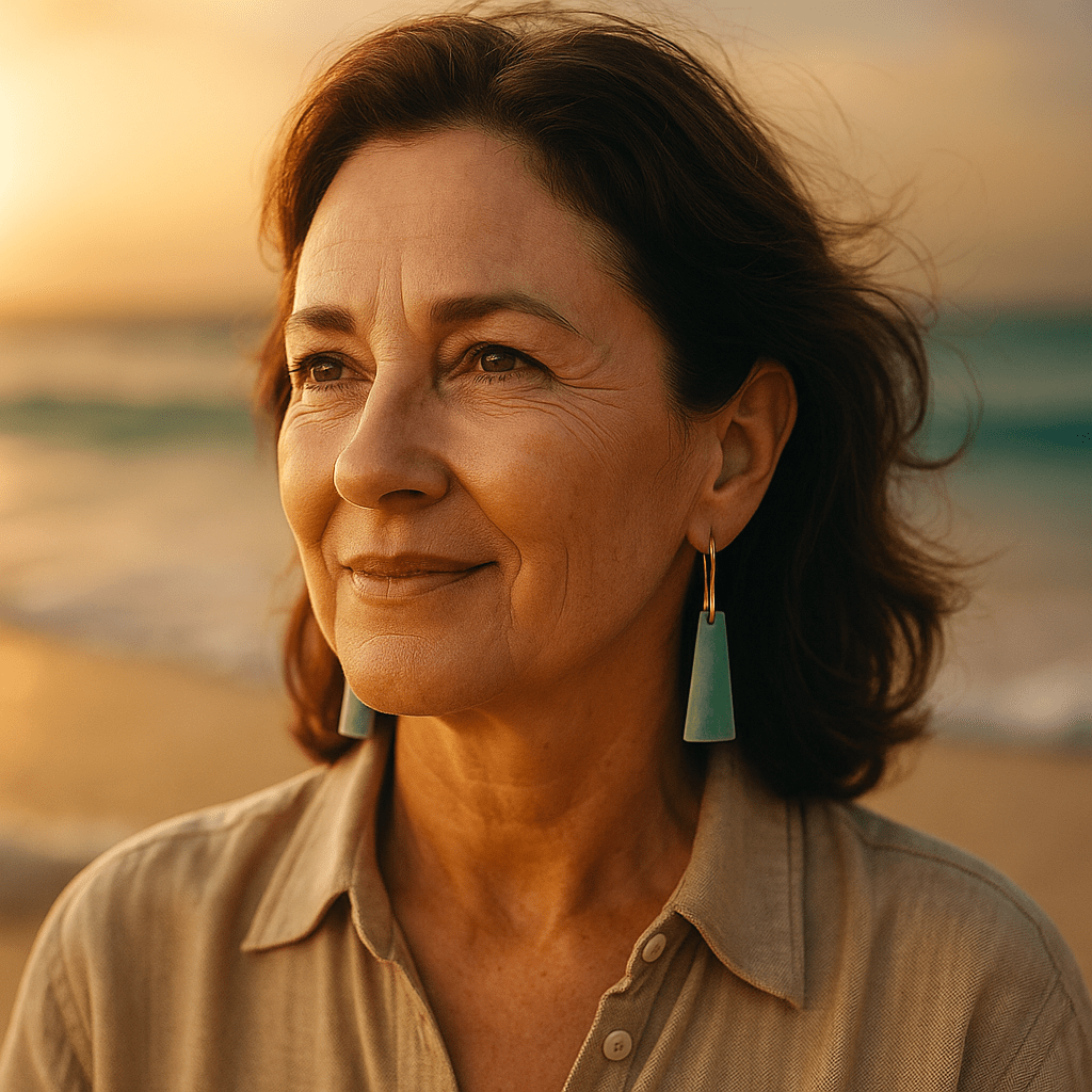 Malou | Smaragdgrøn Øreringe