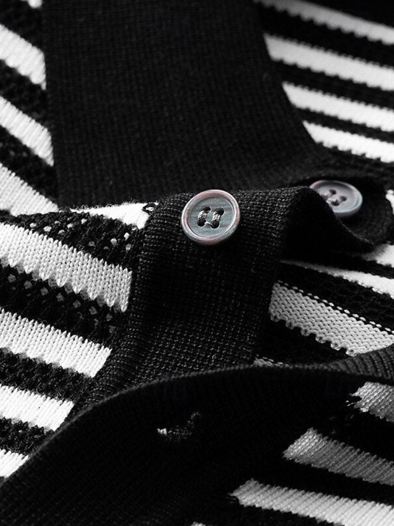 Malthe™ | Klassisk Stribet Polo - ALVYNA