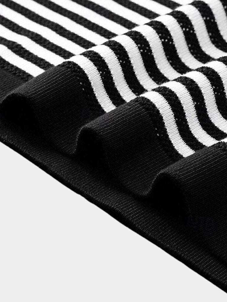 Malthe™ | Klassisk Stribet Polo - ALVYNA