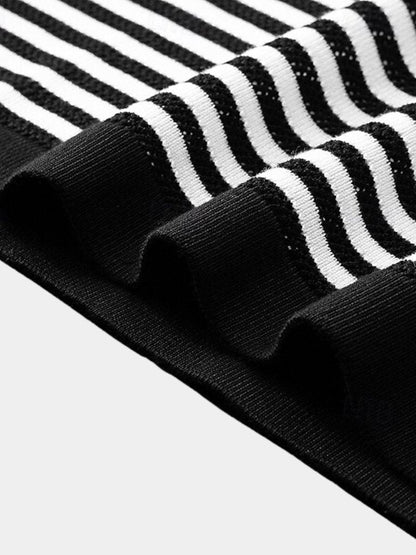 Malthe™ | Klassisk Stribet Polo - ALVYNA