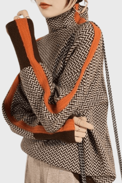 Marie | Højhalset uldtrøje