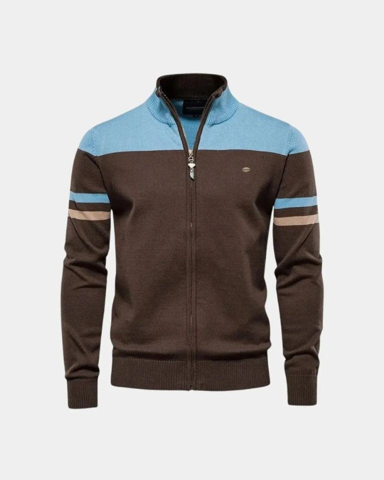 Mathias™ | Cardigan med Lynlås - ALVYNA