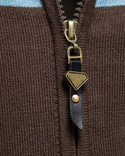 Mathias™ | Cardigan med Lynlås - ALVYNA