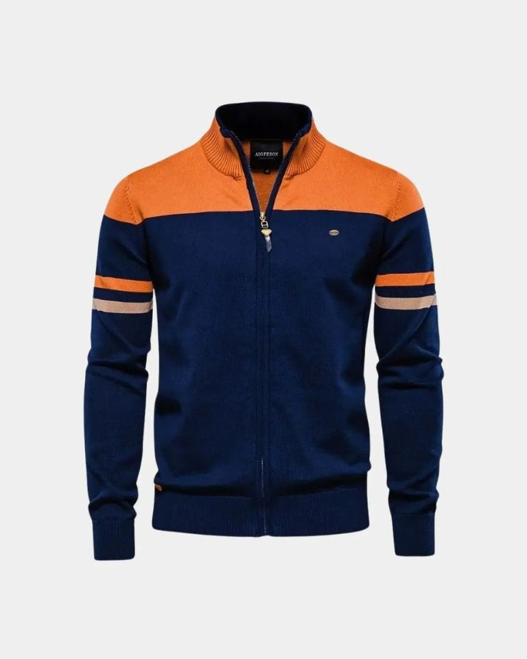 Mathias™ | Cardigan med Lynlås - ALVYNA