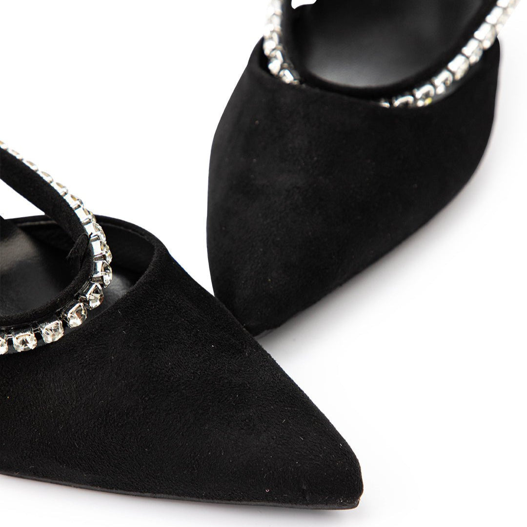 Mette | Strass højhæle