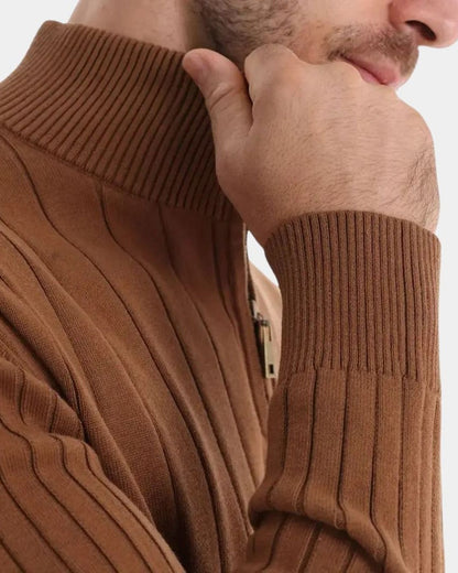 Mikkel™ | Halvzip Bomuldstrøje - ALVYNA