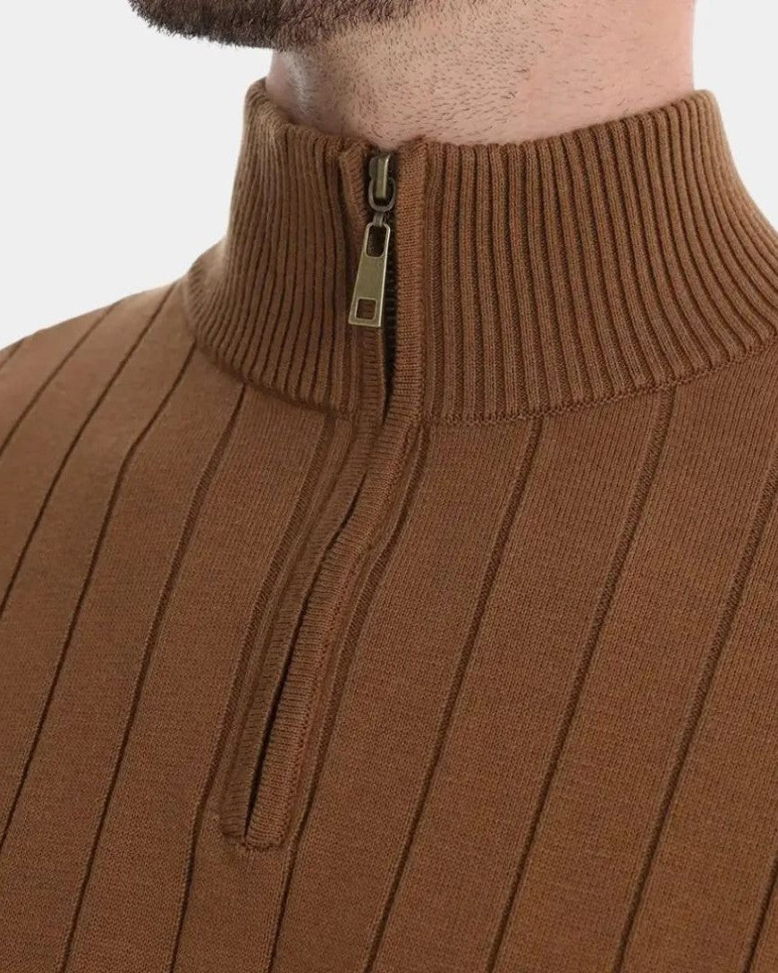 Mikkel™ | Halvzip Bomuldstrøje - ALVYNA