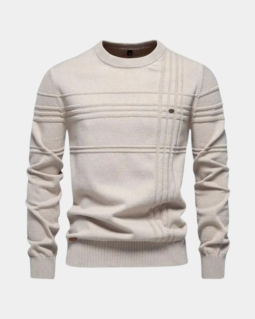 Nikolaj™ | Bomuldssweater - ALVYNA