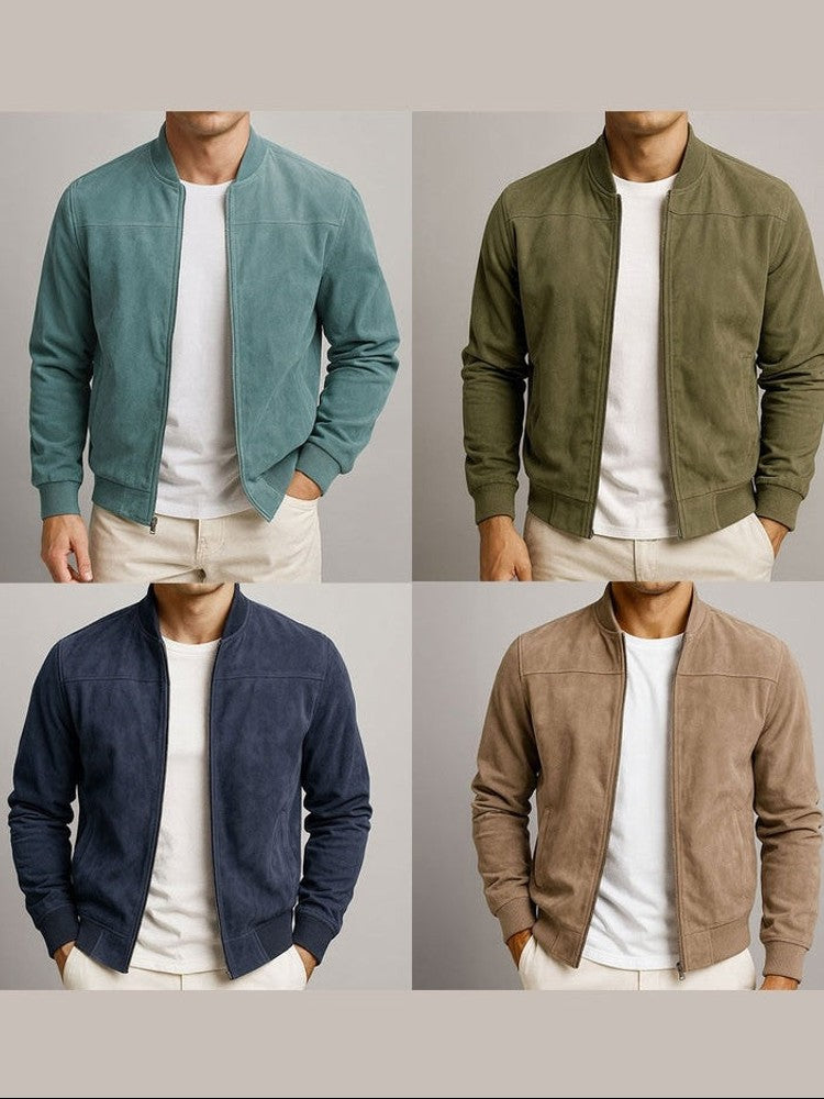 Nikolaj™ | Klassisk Urban Suede Jakke - ALVYNA