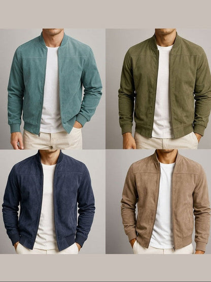 Nikolaj™ | Klassisk Urban Suede Jakke - ALVYNA