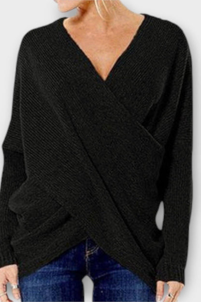 Olivia | V-hals strik