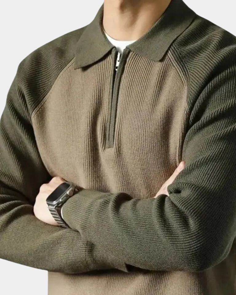 Peter™ | Ziptrøje med Raglanærmer - ALVYNA