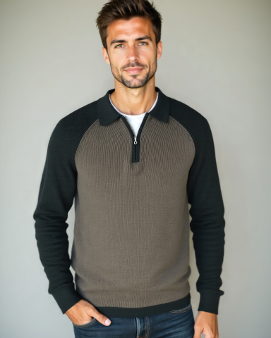 Peter™ | Ziptrøje med Raglanærmer - ALVYNA