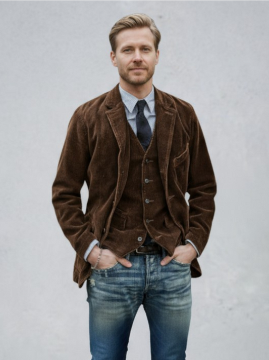 Radek™ | Vintage jakke og vest - ALVYNA